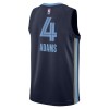 Män Memphis Grizzlies Tröja Steven Adams 4 Nike 2022-23 Icon Edition Marin Swingman